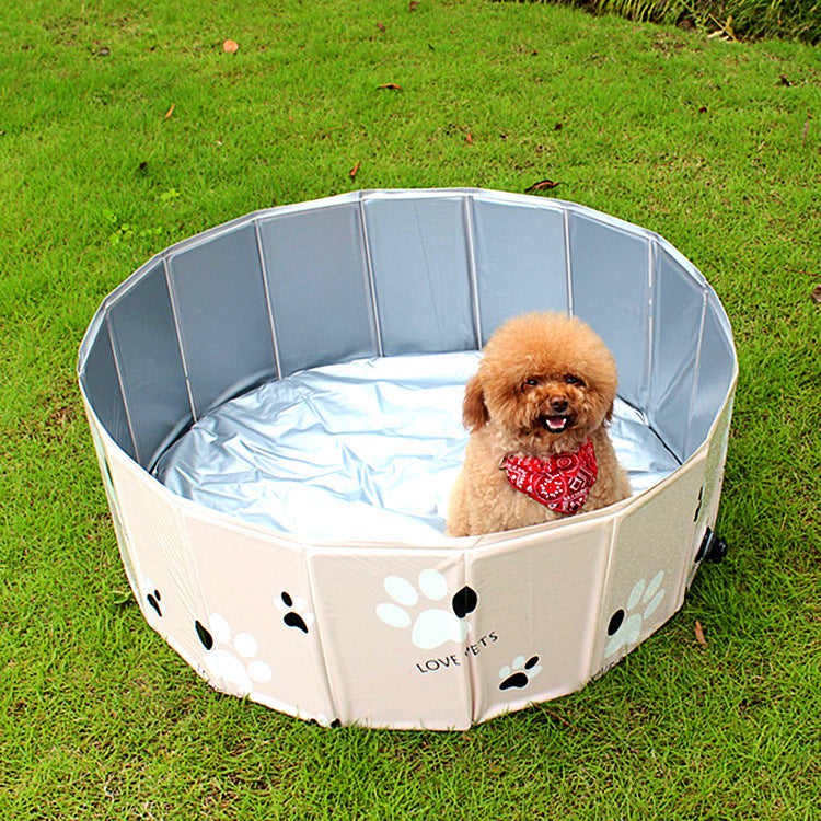 Portable Foldable Dog Swimming Pool for Bathing