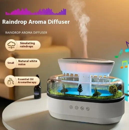 Landscape Aroma Raindrop Humidifier Diffuser