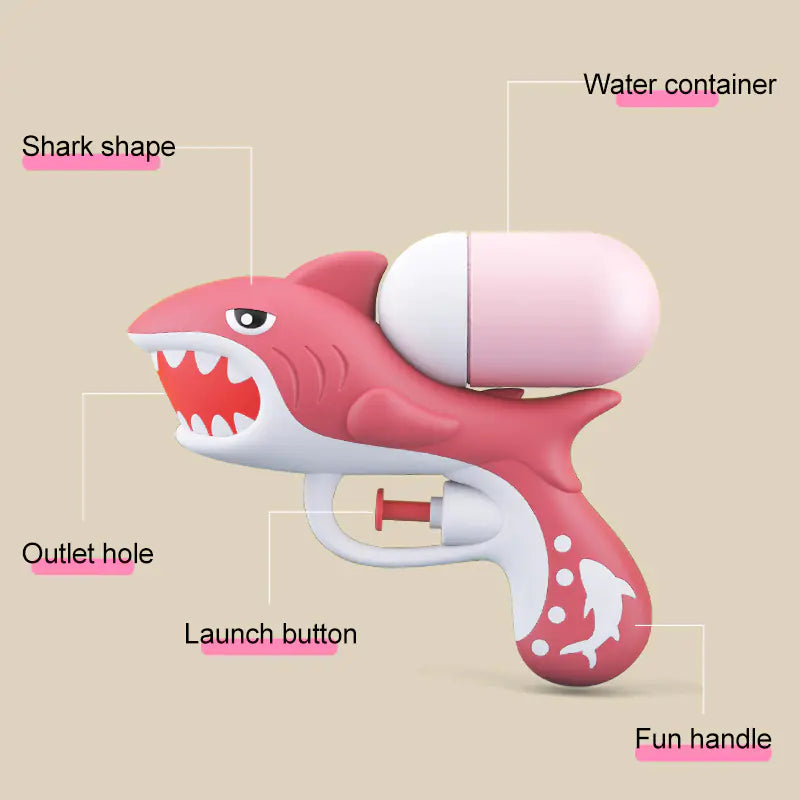 Children's Cartoon Water Gun Collection Toy Model