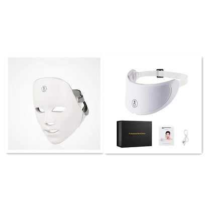 Spa-Like Experience LED Light Therapy Beauty Mask Device