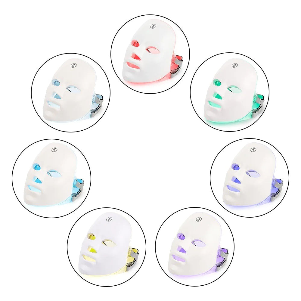 Spa-Like Experience LED Light Therapy Beauty Mask Device