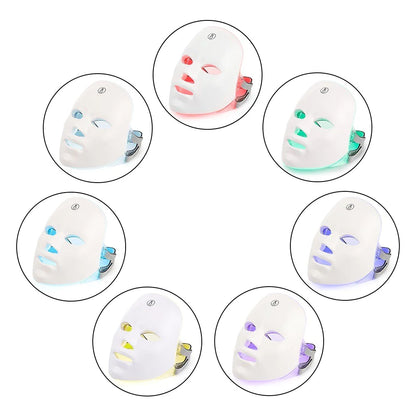 Spa-Like Experience LED Light Therapy Beauty Mask Device
