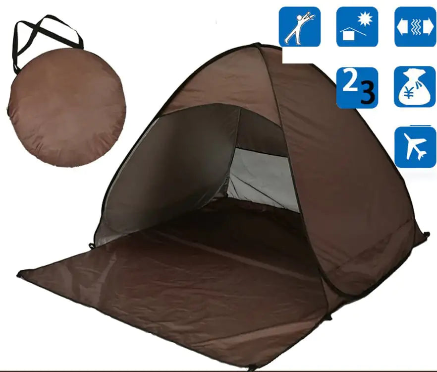 Quick Setup Beach Sunscreen Tent for Outdoors
