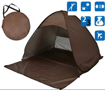 Quick Setup Beach Sunscreen Tent for Outdoors