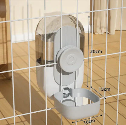 Automatic Hanging Pet Feeder & Water Dispenser