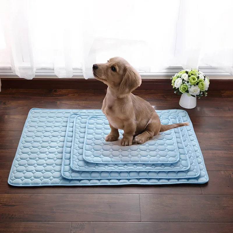 Cooling Pet Bed Mat for Cats and Dogs (Summer Use)
