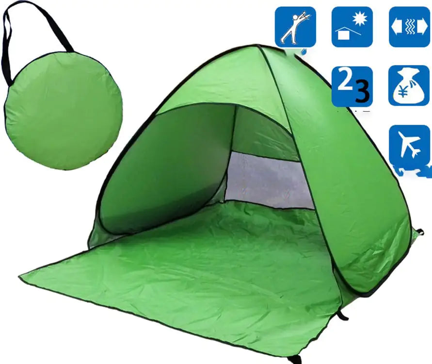 Quick Setup Beach Sunscreen Tent for Outdoors