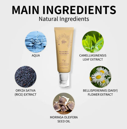 Black Rice Sunscreen Cream