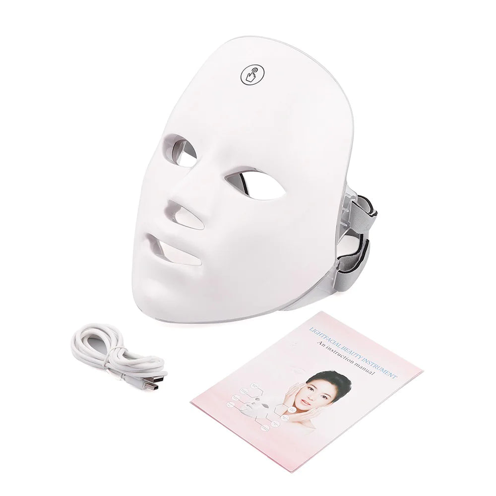 Spa-Like Experience LED Light Therapy Beauty Mask Device
