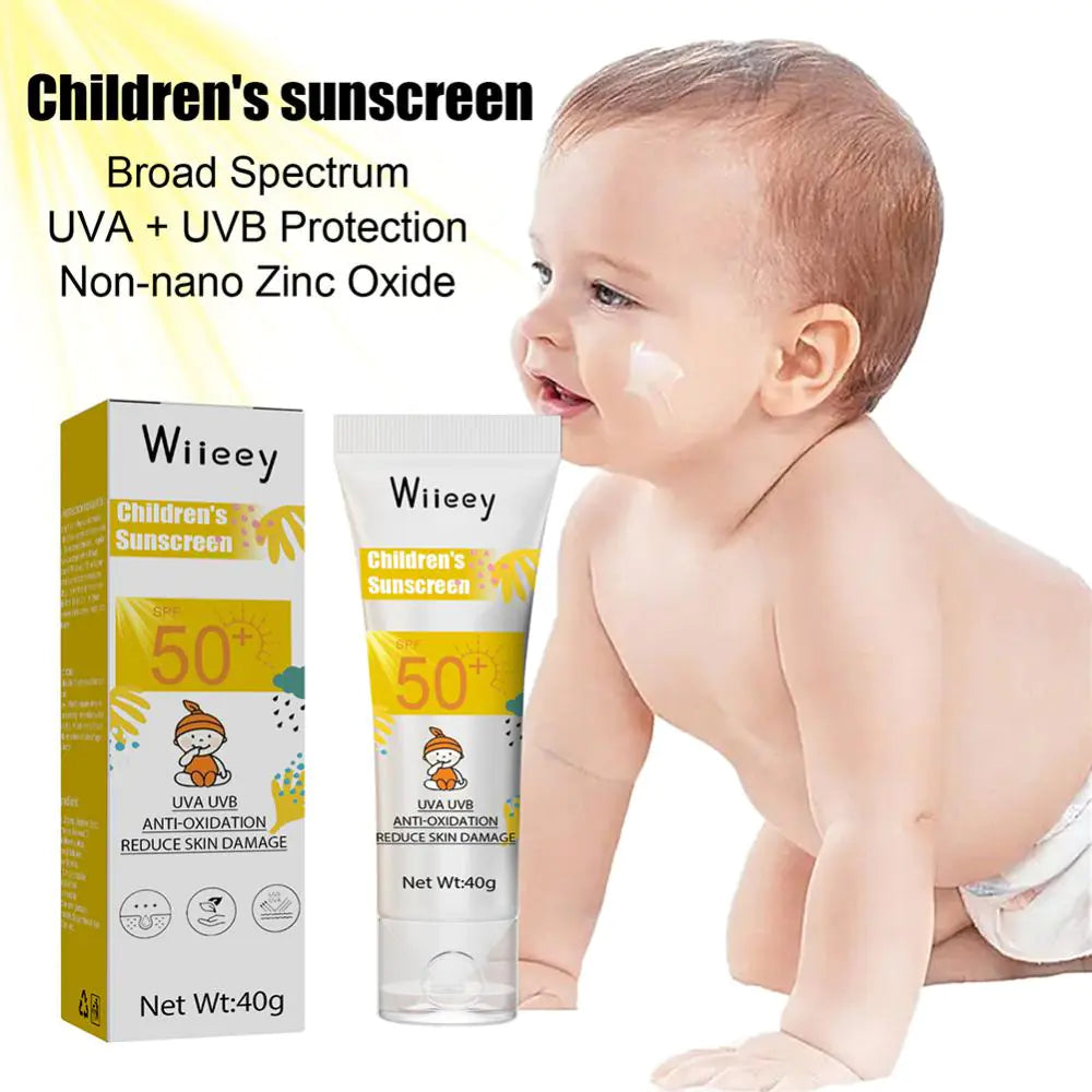 Children's Summer Sunscreen Lotion - Mild & Non-Irritating