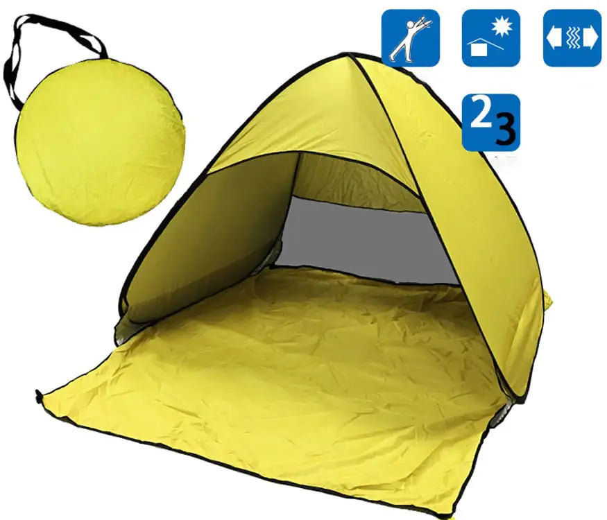Quick Setup Beach Sunscreen Tent for Outdoors