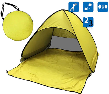 Quick Setup Beach Sunscreen Tent for Outdoors
