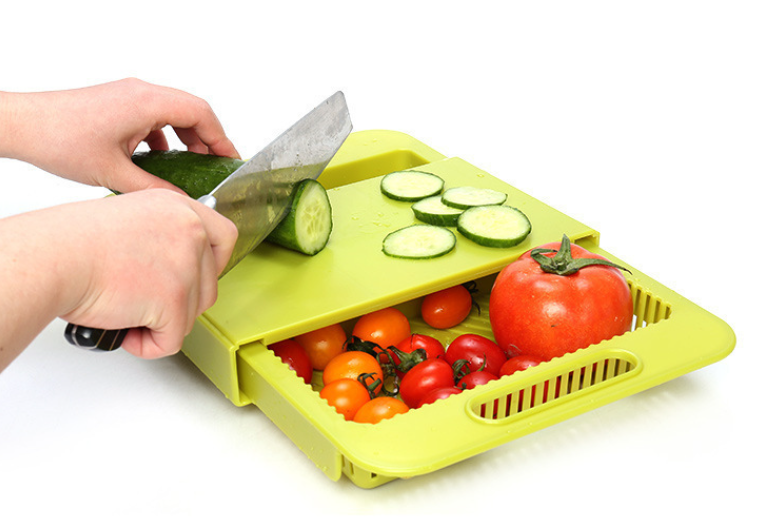 3-in-1 Versatile Cutting Board for Kitchen Use