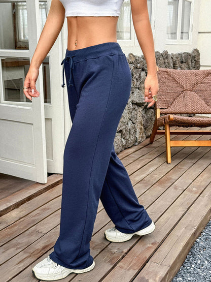 Sporty-Girl Drawstring Pants