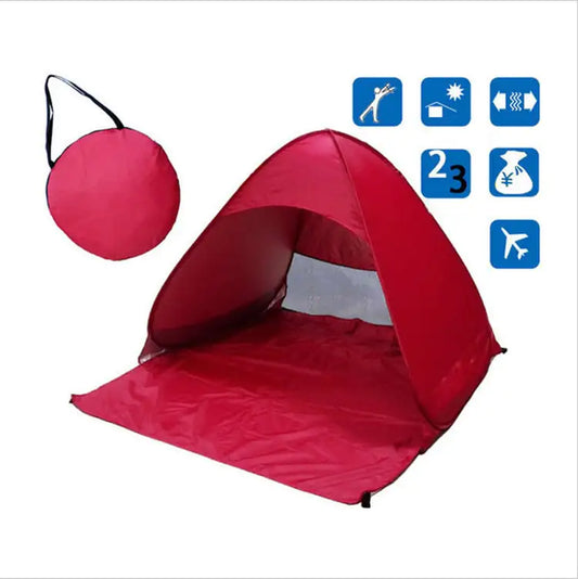 Quick Setup Beach Sunscreen Tent for Outdoors