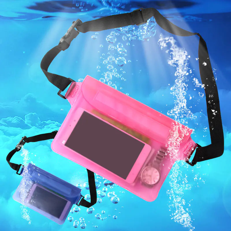 Waterproof Waist Bag for Outdoor with Touchscreen