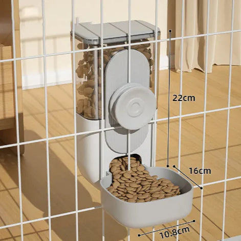Automatic Hanging Pet Feeder & Water Dispenser