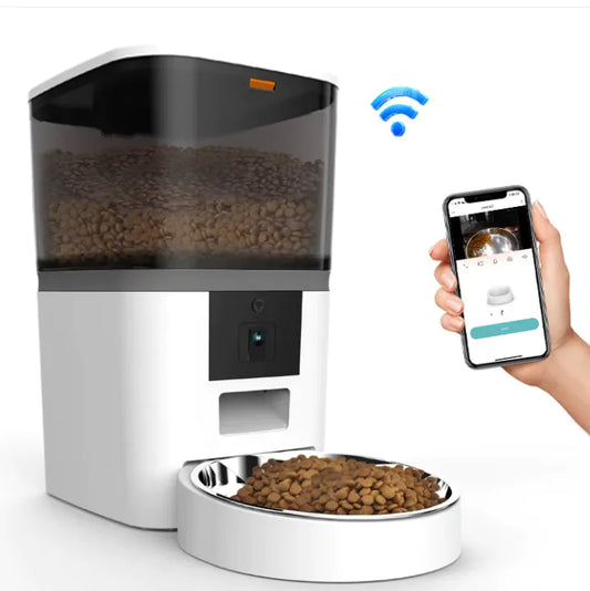 Remote Via Phone Automatic Pet Feeder