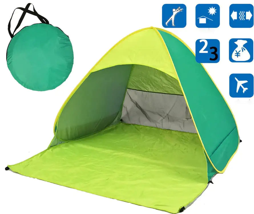 Quick Setup Beach Sunscreen Tent for Outdoors